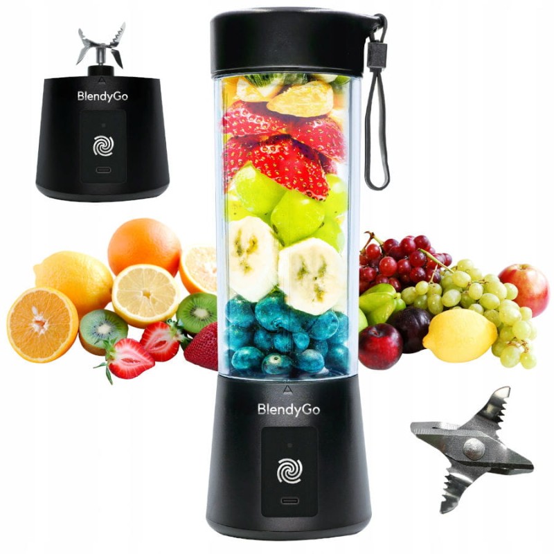 Blender bezprzewodowy BlendyGo 2 czarny