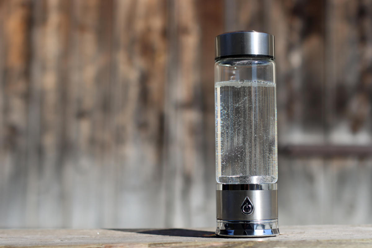 Woda Redox w butelce wodorowej